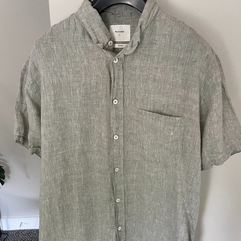 Billy Reid - Linen Tuscumbia Shirt Button Down